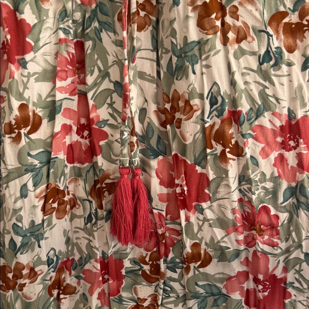 ANNA KAY Mathis Silk-Blend Maxi Floral Dress - Picture 5 of 6